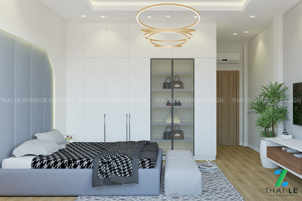 Thiết kế nội thất nhà phố Đường B2 Bình Điền Q8 - 400m2